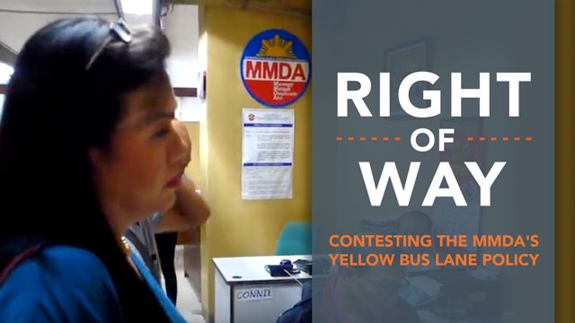 [Right of Way] Contesting the MMDA’s yellow bus lane policy