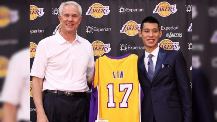 Lin excited to join Lakers