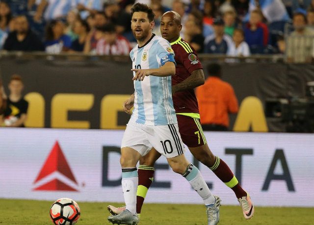 Messi equals goal record as Argentina thrashes Venezuela