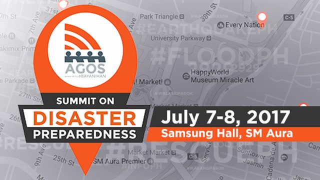 Disaster risk reduction community to gather for Agos Summit