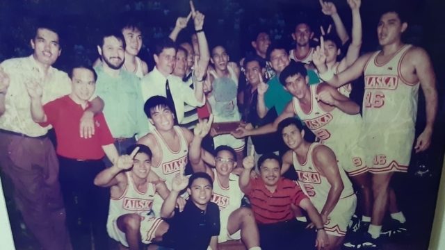 FIRST COACH. Johnedel Cardel played for Tim Cone for two seasons at Alaska before he was traded. Photo from Johnedel Cardel 