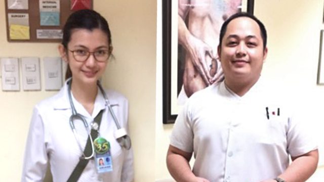 For nurses Ariane Lim Cregencia (L) and Victor Romero, seminars and trainings are necessary, but they don't always come cheap. 