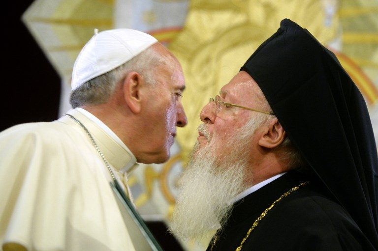 Pope, patriarch say ‘no Middle East without Christians’