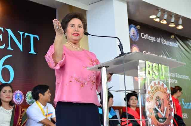 Miriam: Take revenge on Duterte through the ballot