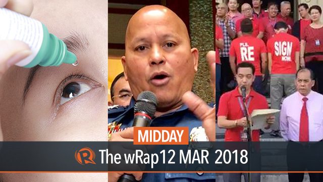 Calls for Sereno resignation, PNP’s subpoena power, Nanoparticle-infused eyedrops | Midday wRap