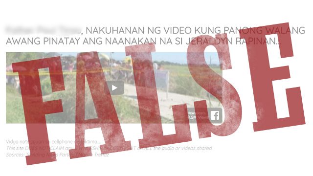 FACT CHECK: Misleading video on priest in Camarines Sur murder case
