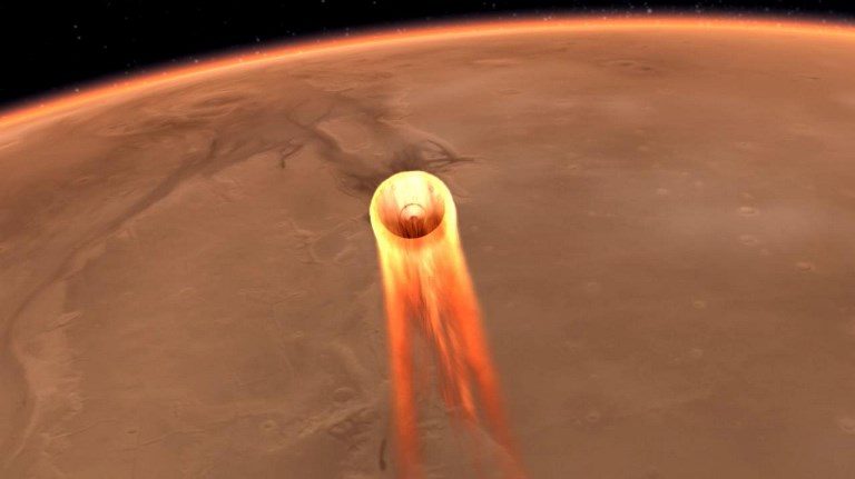 NASA counts down to landing of Martian quake-sensor, InSight