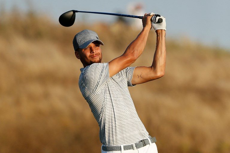 Curry impresses golf pros but doesn’t make the cut