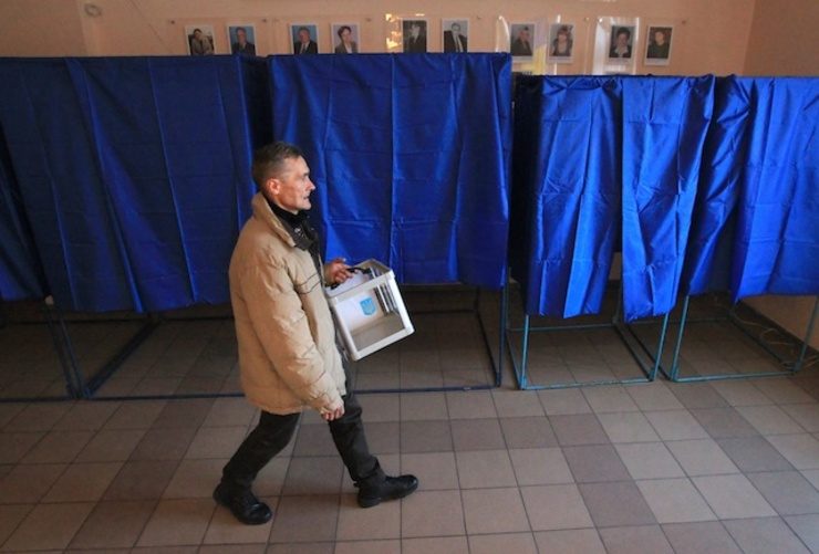 Hackers target Ukraine’s election website