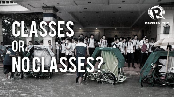Class suspensions: Monday, July 14