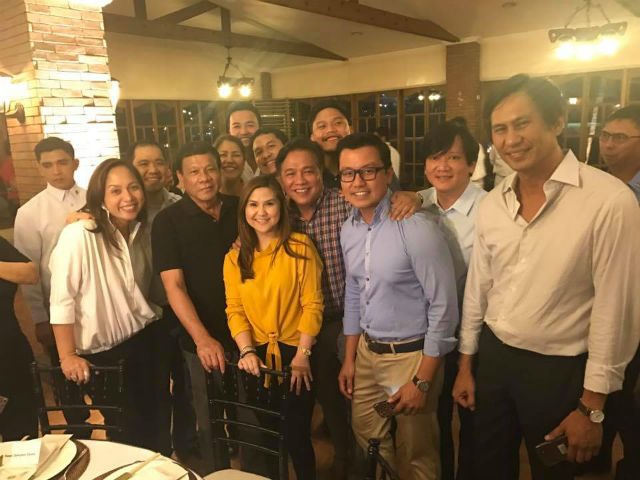 IN PHOTOS: Lawmakers throw belated birthday bash for Duterte