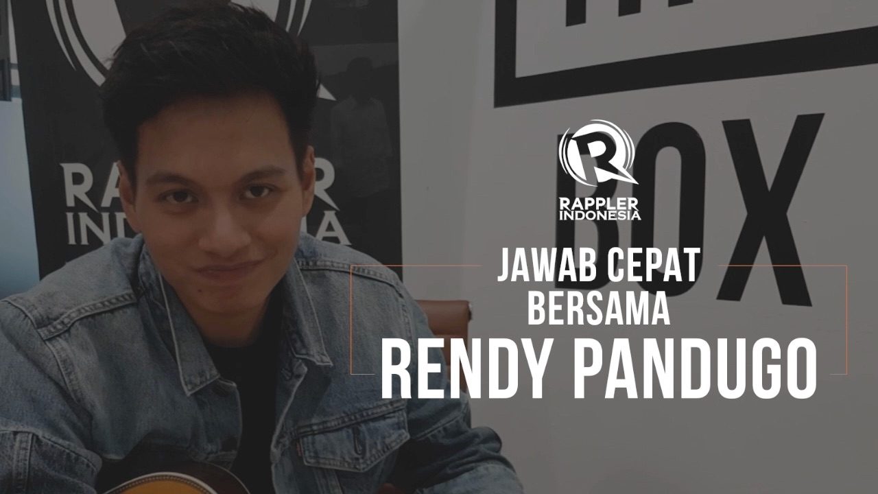 SAKSIKAN: Jawab Cepat bersama Rendy Pandugo