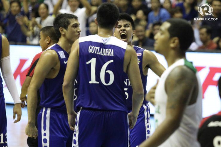 The Ateneo Blue Eagles rise to the occasion