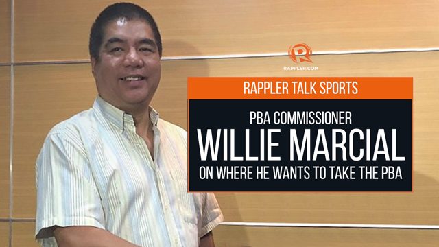 Rappler Talk Sports: Willie Marcial on where he wants to take the PBA