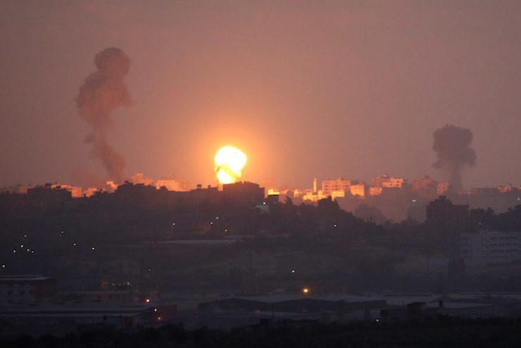 Israel pounds Gaza as Hamas flexes rocket reach