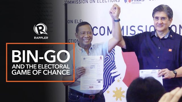 Bin-Go and the electoral game of chance