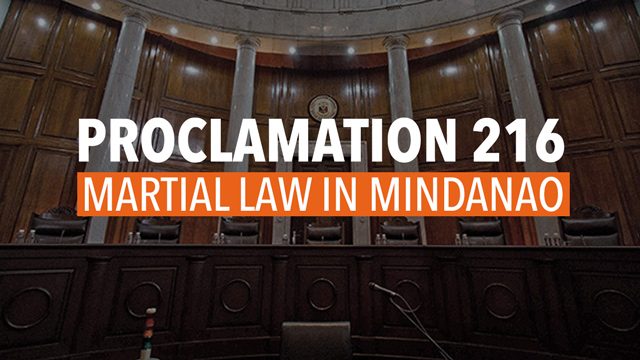 SUMMARY: SC oral arguments on martial law in Mindanao