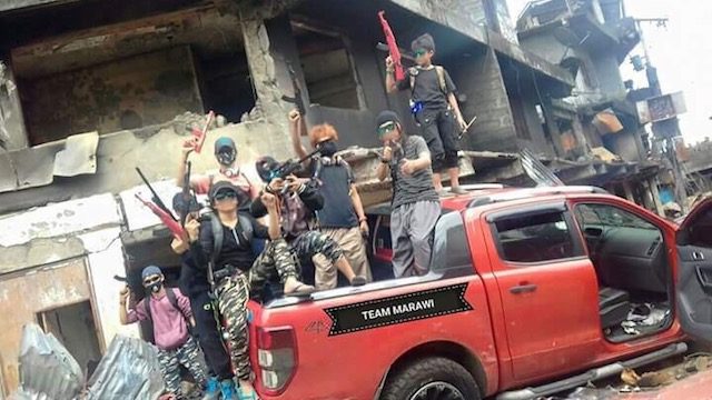 MAUTE CHILD SOLDIERS. Lordvin Acopio confirms the Maute Group employs child soldiers. Photo from JTF Marawi  