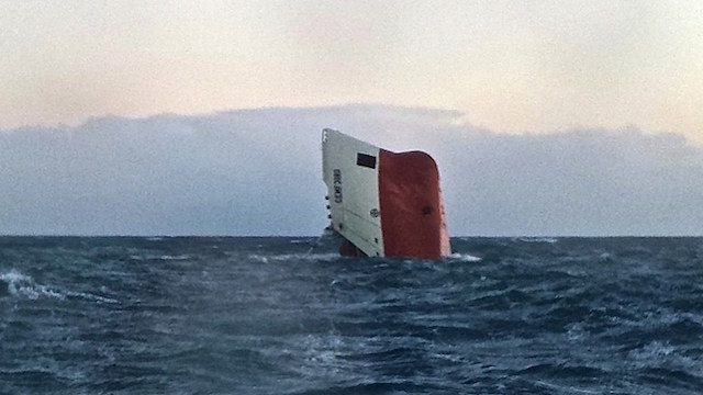 8 presumed dead after ship sank off Scotland