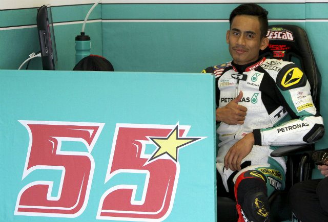 AIMING FOR STARDOM. "If things happen, things happen. But now I'm lucky," says Hafizh Syahrin. Photo by Roman Rios/EPA 