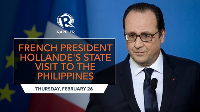 HIGHLIGHTS: State visit of French president Francois Hollande