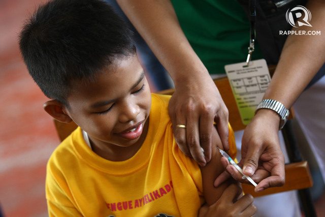 TIMELINE: Dengue immunization program for public school students