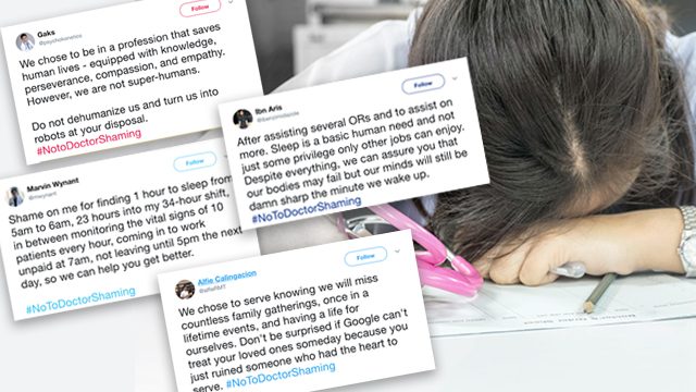 How #NoToDoctorShaming posts highlight gaps in PH healthcare system