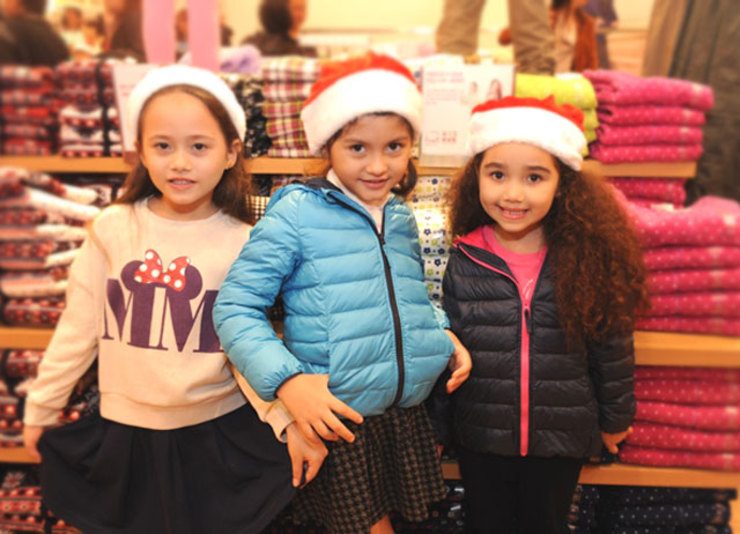FOR GIRLS. The biggest bulk of Uniqlo's kids collection is for the girls’ line, ranging from cardigans, dresses, and skirts of various colors and patterns. Photo from Uniqlo Philippines 