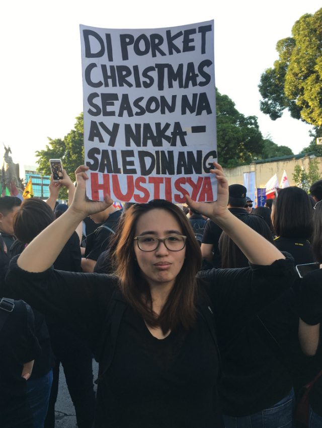 Students in anti-Marcos burial protest: ‘We will never forget’