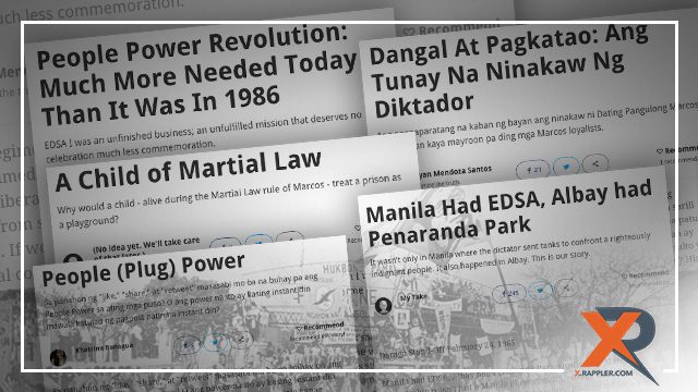 Recalling the past, looking to the future: X users react to #EDSA30