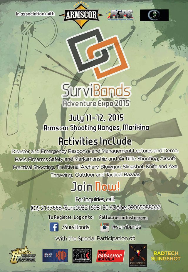 Up for an adventure? Try the Survibands Adventure Expo