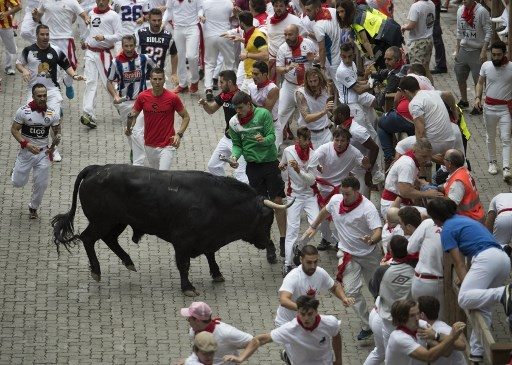 2 Americans, Spaniard gored in Spain’s Pamplona bull run