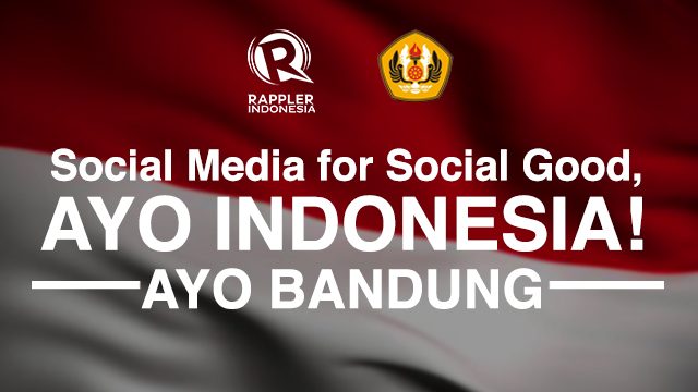 LIVE BLOG: Social Media for Social Good – #AyoIndonesia #AyoBandung