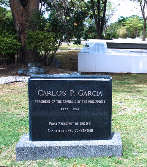PRESIDENT. Carlos P. Garcia was the 8th president of the Philippines. Photo from the Official Gazette 