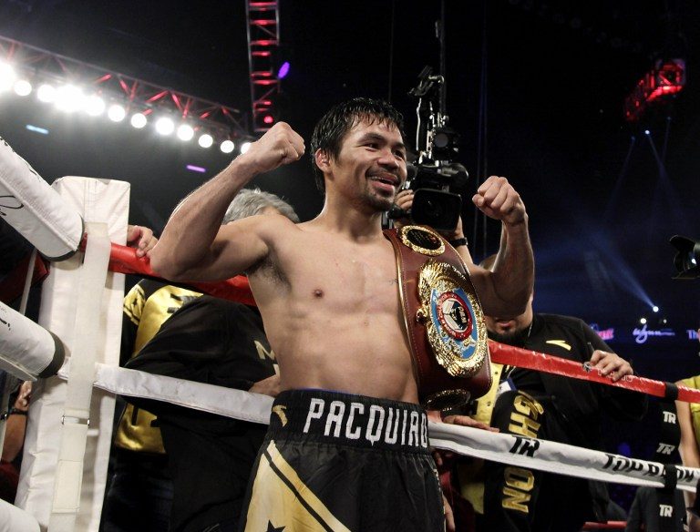 Pacquiao says he feels ’25 or 28,’ wants Mayweather rematch