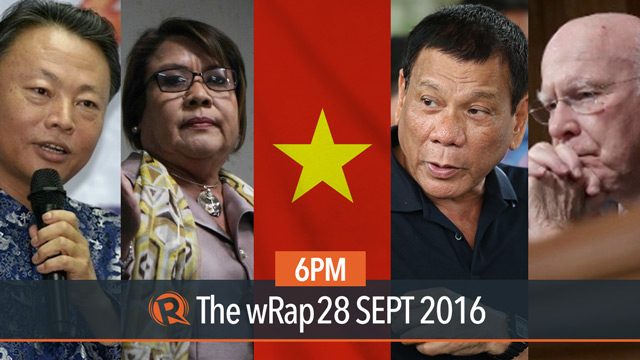 De Lima, Duterte, Vietnam visit | 6PM wRap