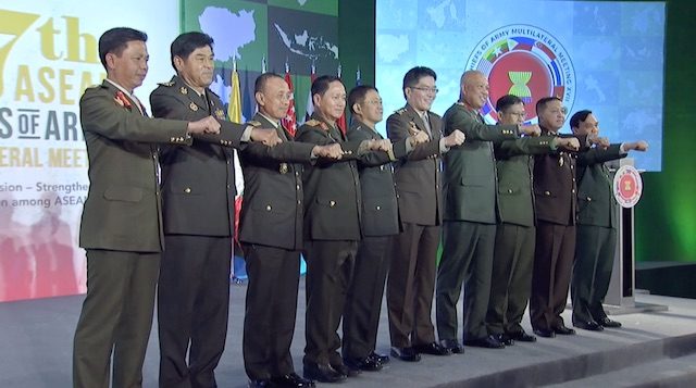 Chiefs of ASEAN militaries to meet in Manila