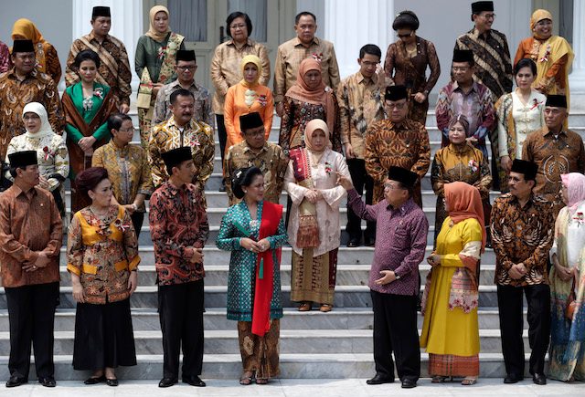 Menteri-menteri baru Jokowi
