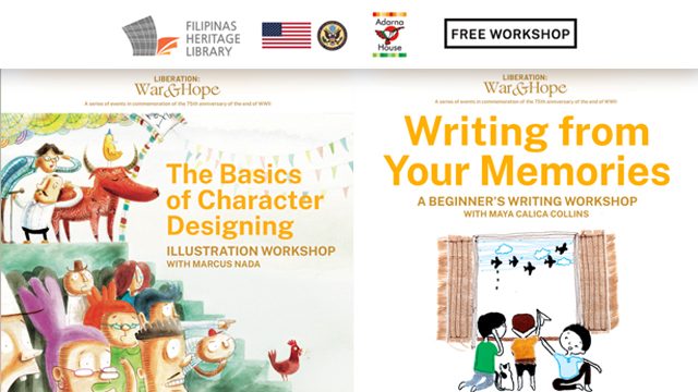 Filipinas Heritage Library to hold free illustration and writing workshops