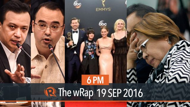 De Lima ouster, Trillanes & Cayetano, Emmys  | 6PM wRap