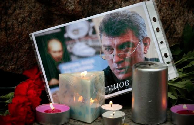 Memorial rally in Moscow for slain Russian opposition leader
