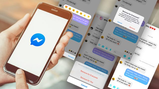 Facebook lets senders undo sent Messenger missives