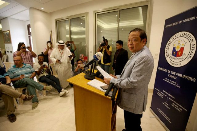 Kuwait orders Philippine ambassador to leave