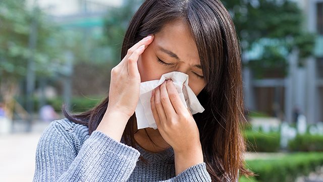 FLU. A common cold weather disease is the flu. Photo from Shutterstock 