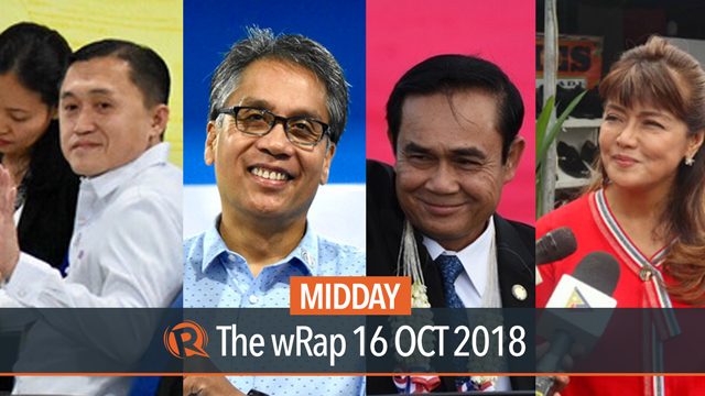 COC filing, Bong Go, Prayut Chan-o-cha | Midday wRap