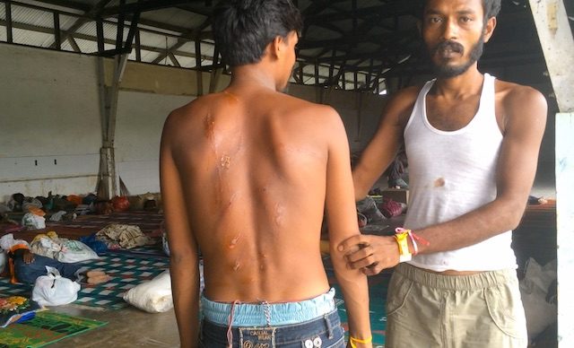 Rohingya, Bangladeshi migrants describe carnage over food