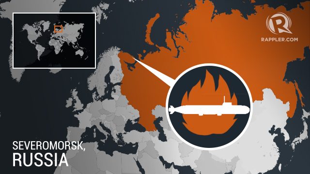 14 crew killed in Russian submarine fire