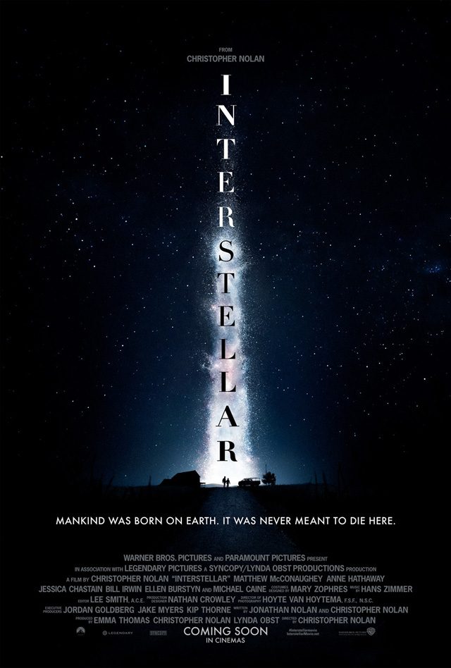 ‘Interstellar’ official poster revealed