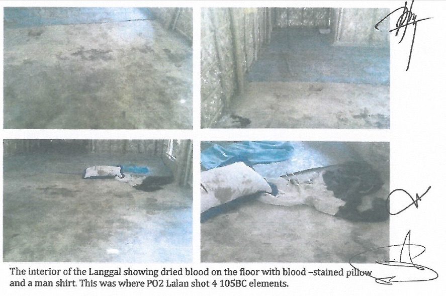 Photos of the mosque where Lalan allegedly killed 4 sleeping MILF combatants. Photos courtesy of the MILF report into the Mamasapano tragedy 