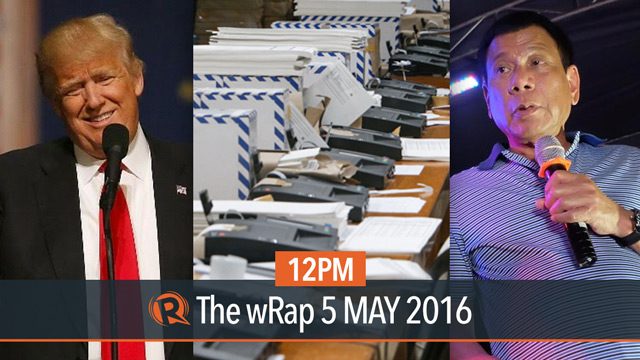 The Standard poll, Donald Trump, PH election lessons | 12PM wRap
